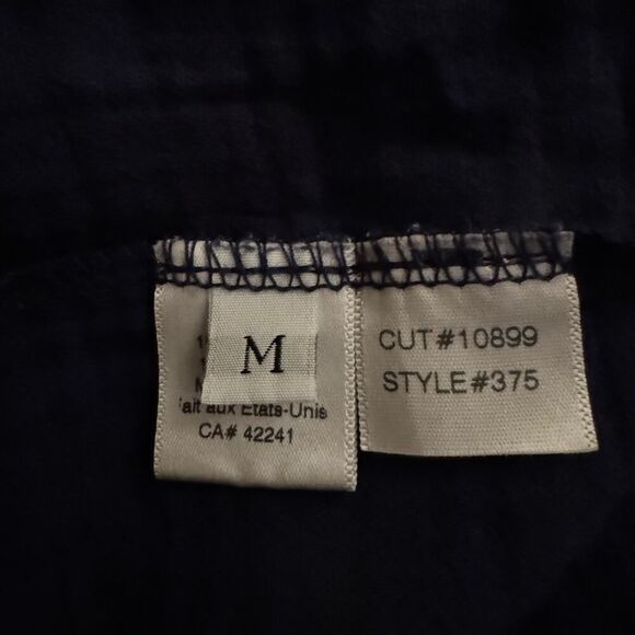 Stark X  navy blue boho guaze ruffled high low hem longer maxi skirt M NWOT - Picture 8 of 10